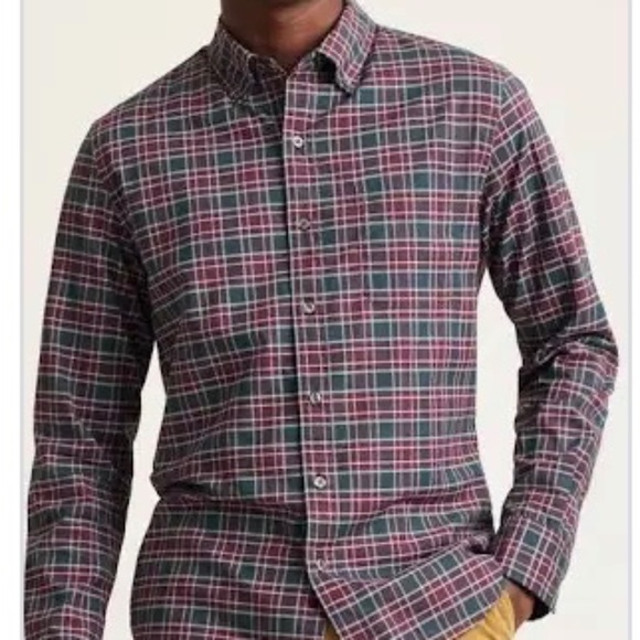 Bonobos Slim Fit Plaid Button-Down Shirt Men’s Large Check 100% Cotton - Picture 1 of 7